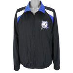 NHL (Competitor) - Tampa Bay Lightning Windbreaker 1990s Large Vintage Retro Hockey