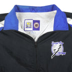 NHL (Competitor) - Tampa Bay Lightning Windbreaker 1990s Large Vintage Retro Hockey