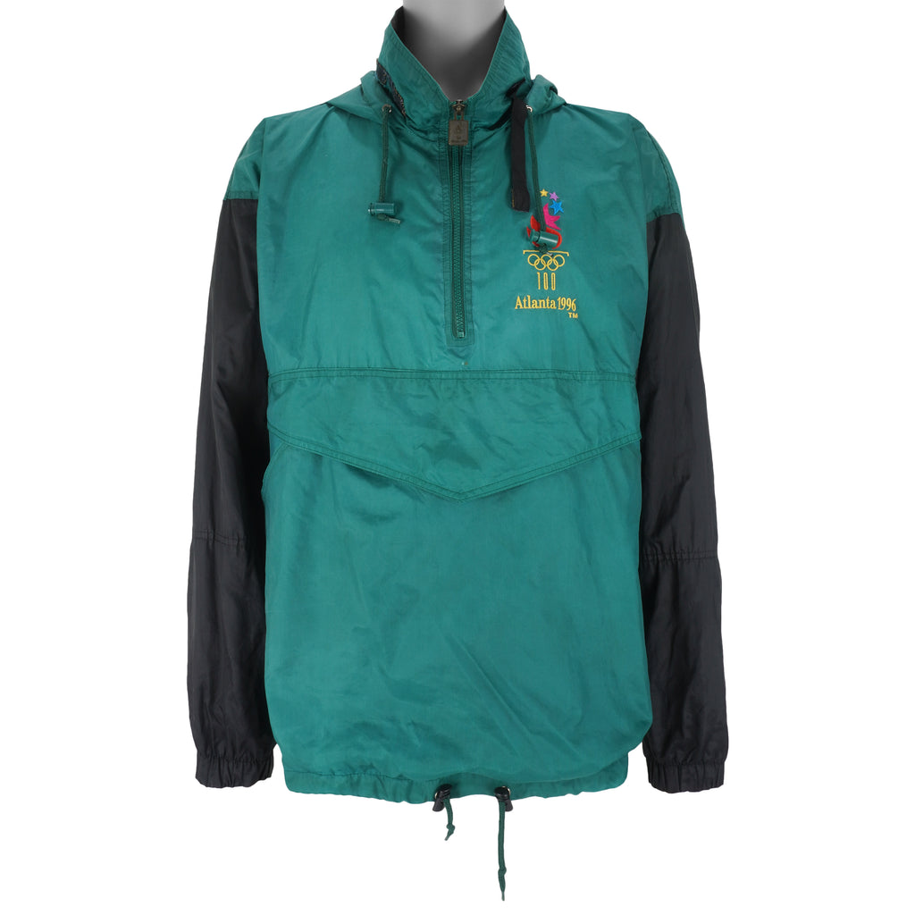 Vintage - Atlanta Olympics Hooded Windbreaker 1996 X-Large Vintage Retro