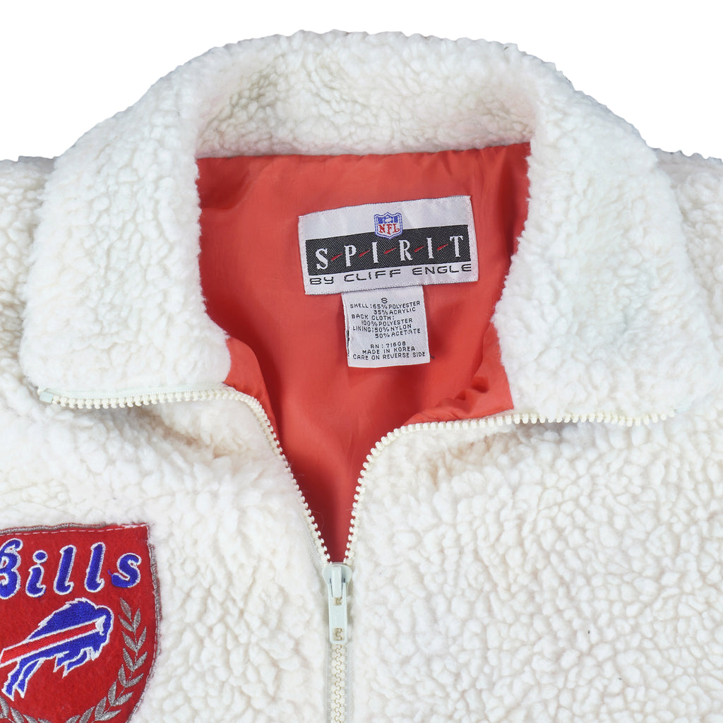 NFL (Spirit by Cliff Engle) - Buffalo Bills Warm Jacket 1990s Small