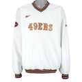 Reebok - San Francisco 49ers Spell-Out Windbreaker 1990s X-Large Vintage Retro Football