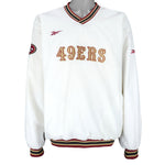 Reebok - San Francisco 49ers Spell-Out Windbreaker 1990s X-Large Vintage Retro Football