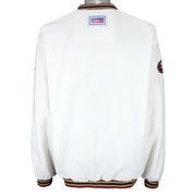 Reebok - San Francisco 49ers Spell-Out Windbreaker 1990s X-Large Vintage Retro Football