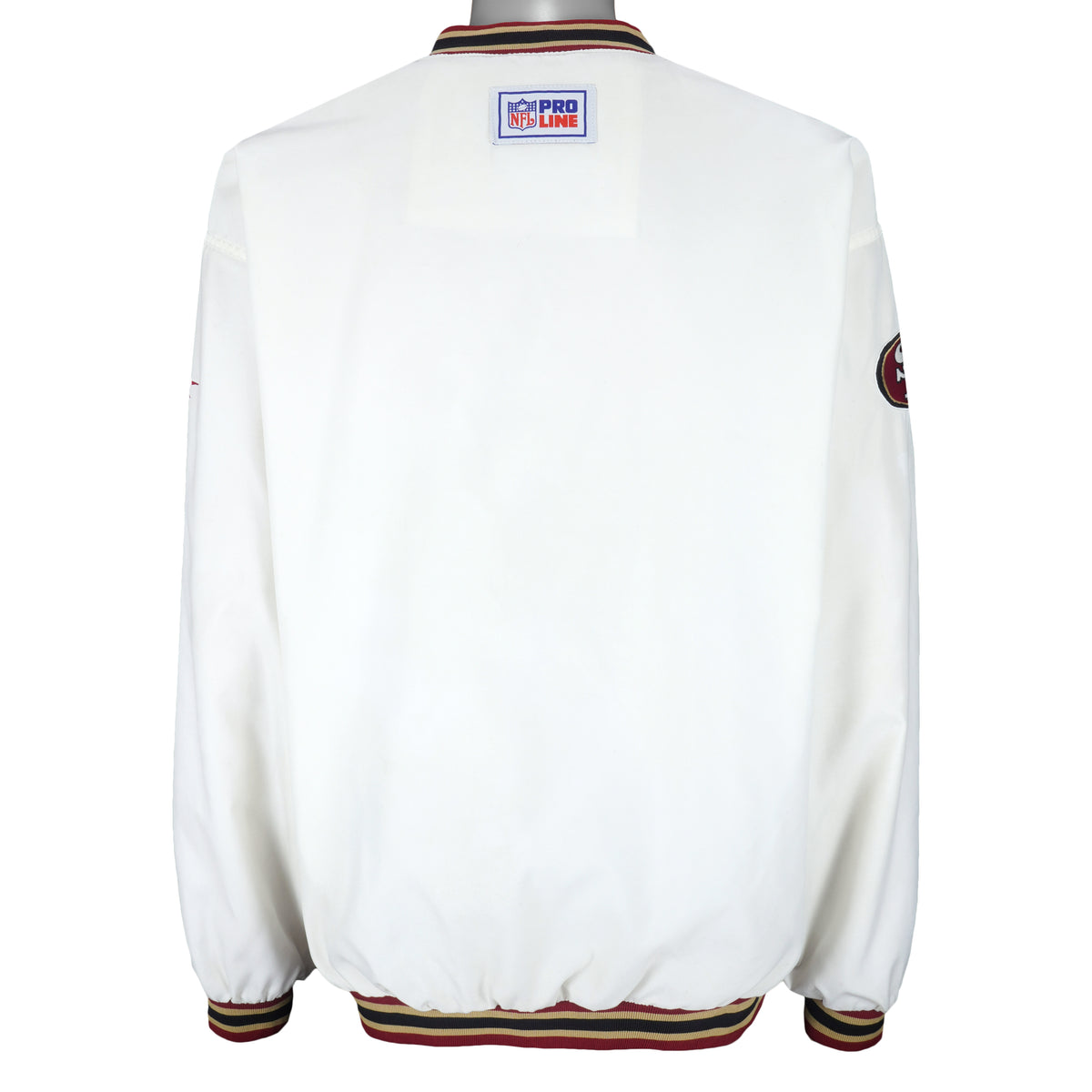 Reebok - San Francisco 49ers Spell-Out Windbreaker 1990s X-Large Vintage Retro Football