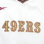 Reebok - San Francisco 49ers Spell-Out Windbreaker 1990s X-Large Vintage Retro Football