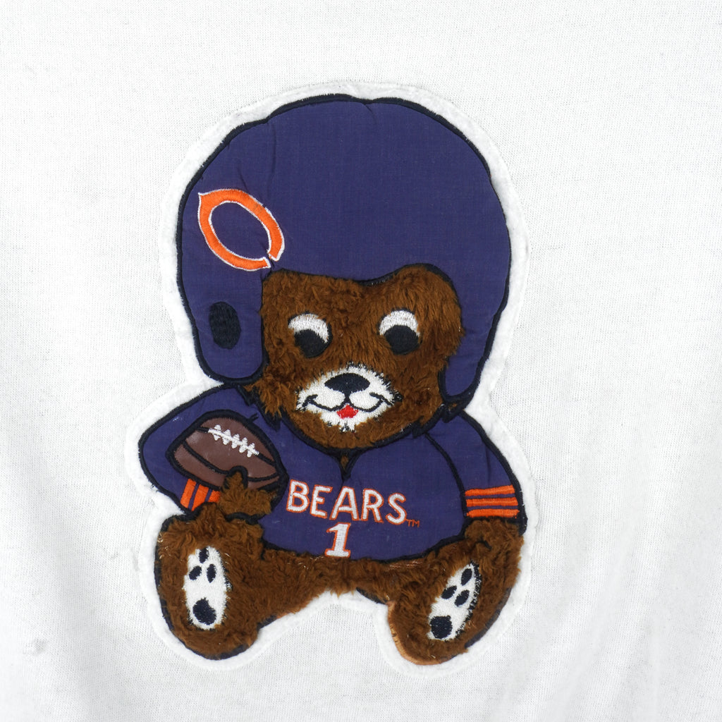 NFL (Nutmeg) - Chicago Bears Crew Neck Sweatshirt 1990s X-Large Vintage Retro Football