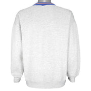 NFL - Buffalo Bills Big Spell-Out Crew Neck Sweatshirt 1990s X-Large Vintage Retro Football