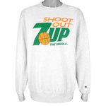 Champion - Seven-Up Crew Neck Sweatshirt 1990s X-Large Vintage Retro