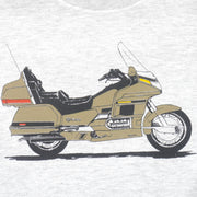 Vintage (Jerzees) - Honda Gold Wing Motorcycle Sweatshirt 1990s X-Large Retro 