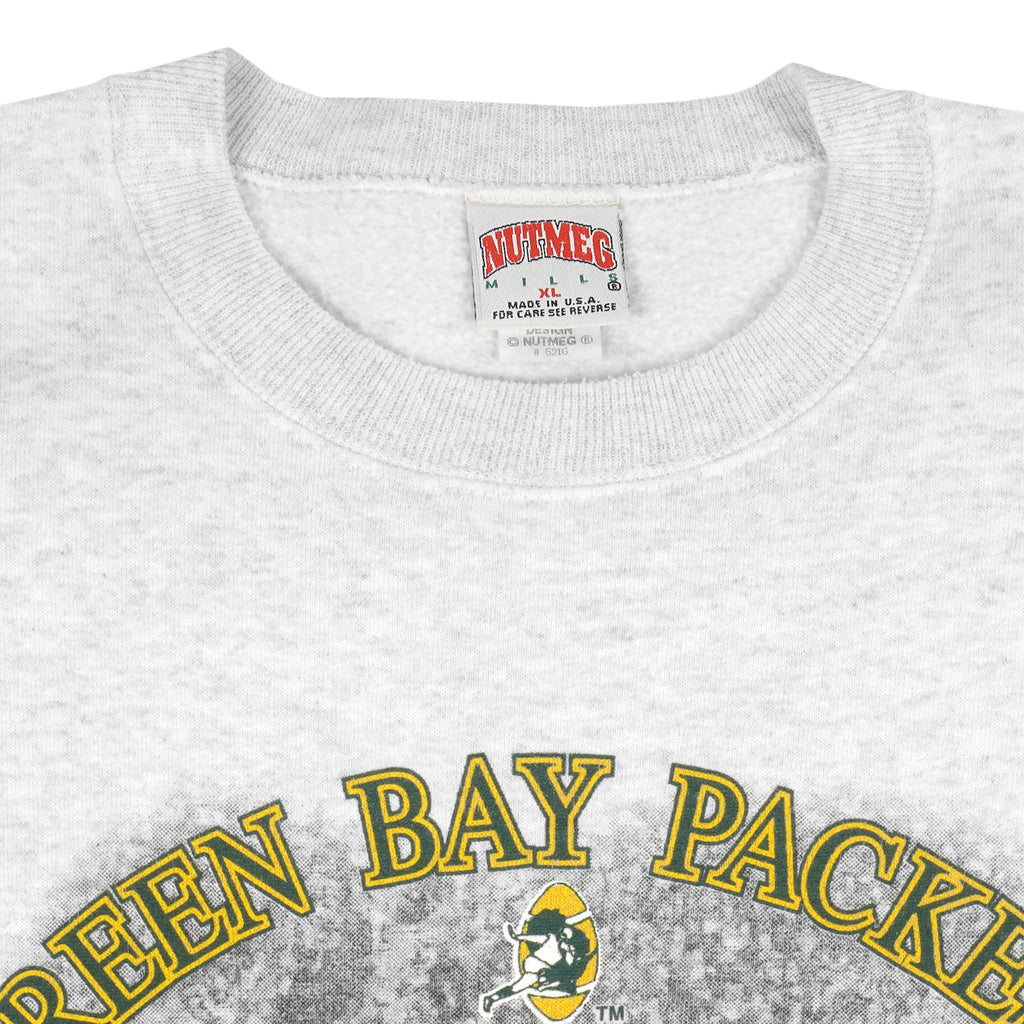 NFL (Nutmeg) - Green Bay Packers Crew Neck Sweatshirt 1994 X-Large Vintage Retro Football