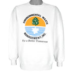Vintage - Environmental Waste Crew Neck Sweatshirt 1990s X-Large Vintage Retro