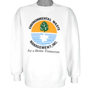 Vintage - Environmental Waste Crew Neck Sweatshirt 1990s X-Large Vintage Retro