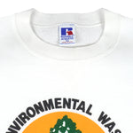 Vintage - Environmental Waste Crew Neck Sweatshirt 1990s X-Large Vintage Retro
