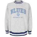 Vintage - Carlton Blues Football Club Sweatshirt 1990s Small Vintage Retro Football