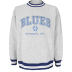 Vintage - Carlton Blues Football Club Sweatshirt 1990s Small Vintage Retro Football