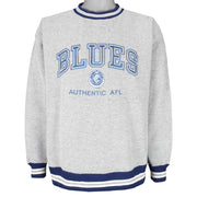 Vintage - Carlton Blues Football Club Sweatshirt 1990s Small Vintage Retro Football