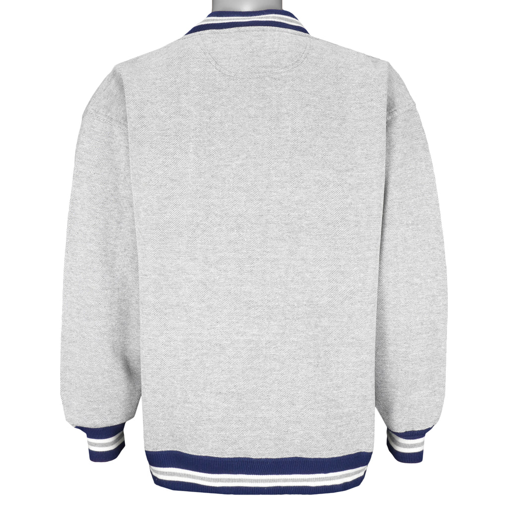 Vintage - Carlton Blues Football Club Sweatshirt 1990s Small Vintage Retro Football