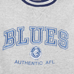 Vintage - Carlton Blues Football Club Sweatshirt 1990s Small Vintage Retro Football