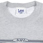 NHL (Lee) - San Jose Sharks Crew Neck Sweatshirt 1990s X-Large Vintage Retro Hockey