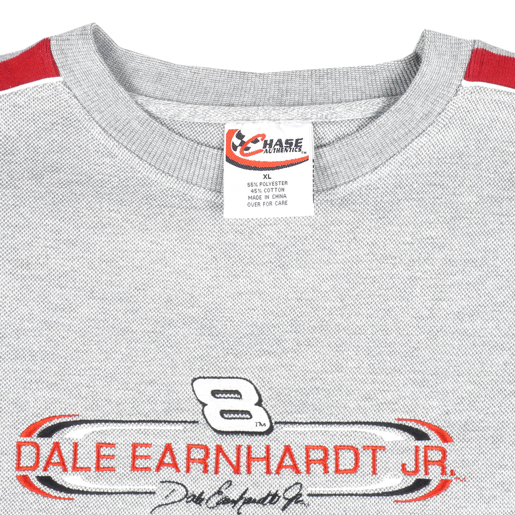 NASCAR (Chase) - Budweiser, Dale Earnhardt Jr. Sweatshirt 1990s X-Large Vintage Retro