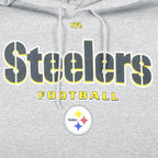 NFL (Lee)- Pittsburgh Steelers Hooded Sweatshirt 1990s X-Large Vintage Retro
