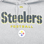 NFL (Lee)- Pittsburgh Steelers Hooded Sweatshirt 1990s X-Large Vintage Retro