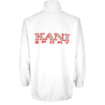 Karl Kani - Sport Big Logo Zip-Up Windbreaker 1990s Large