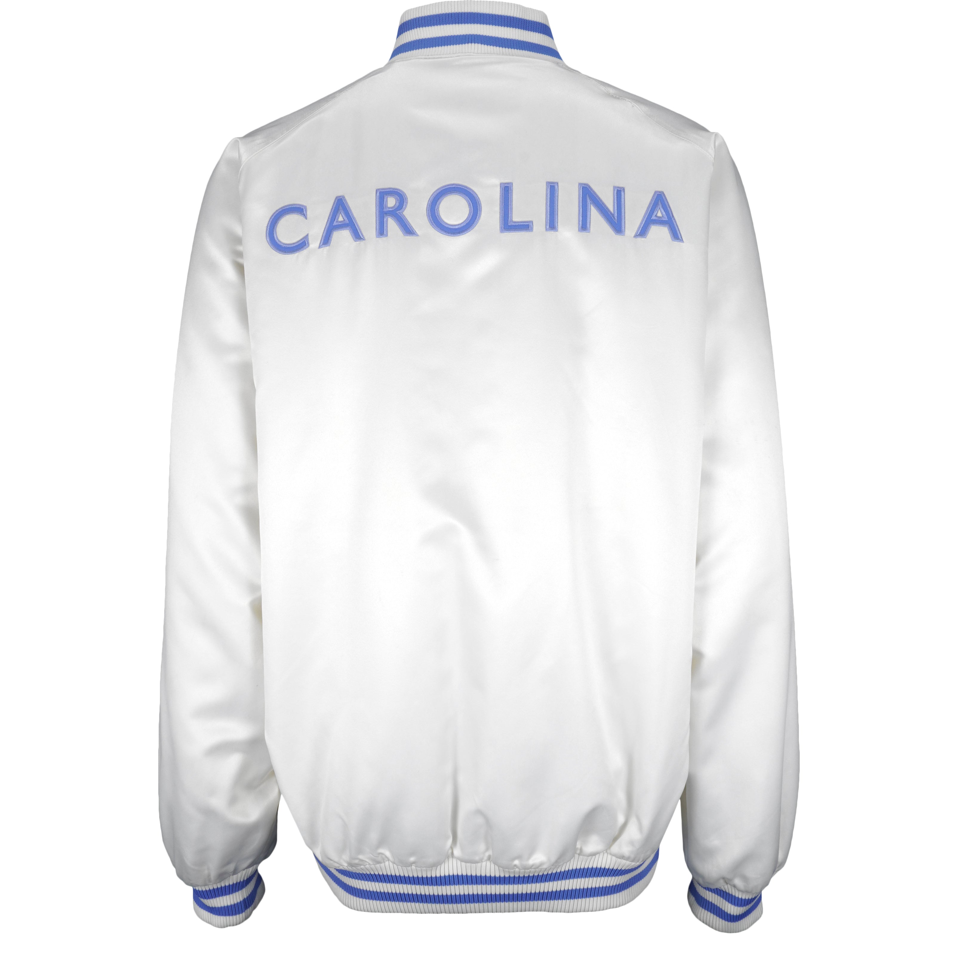 Nike - Carolina Tar Heels Satin Jacket 1990s Large Vintage Retro Football
