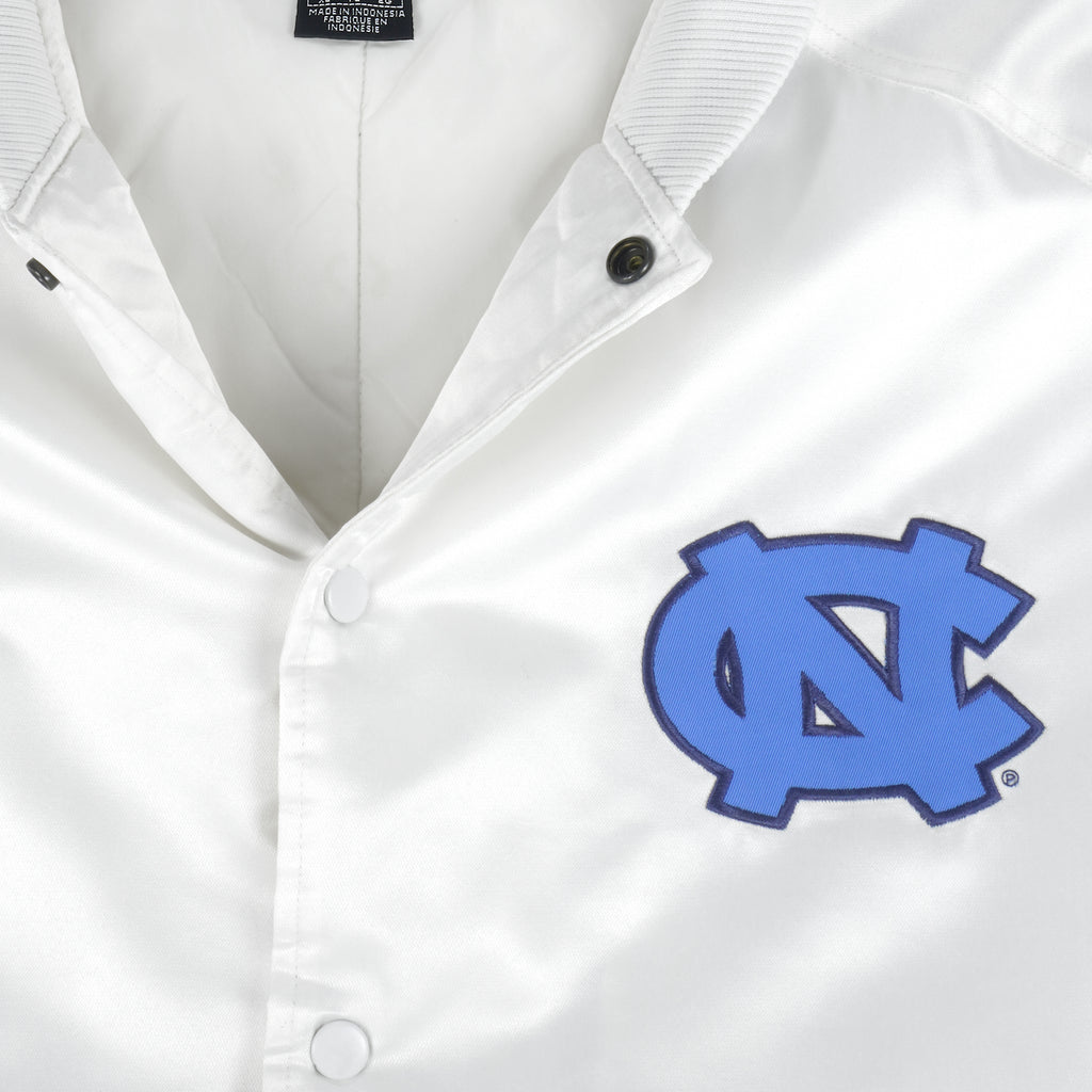 Nike - Carolina Tar Heels Satin Jacket 1990s Large Vintage Retro Football