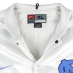 Nike - Carolina Tar Heels Satin Jacket 1990s Large Vintage Retro Football