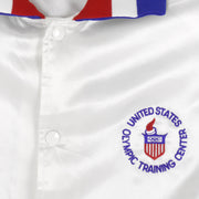 Vintage - Olympics, USA Embroidered Satin Jacket 1990s Large Vintage Retro