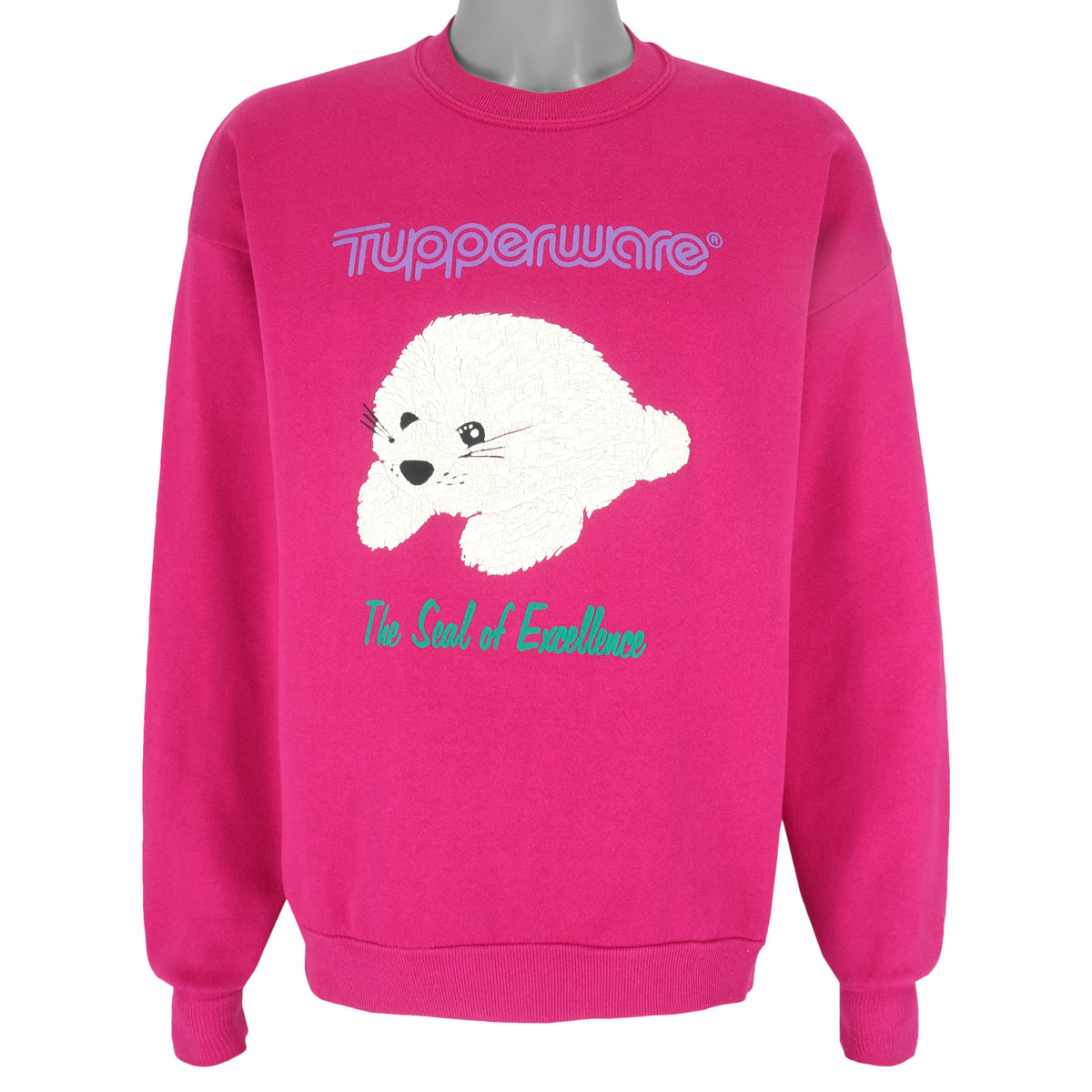 Vintage - Tupperware, The Seal of Excellence Sweatshirt 1990s X-Large Vintage Retro