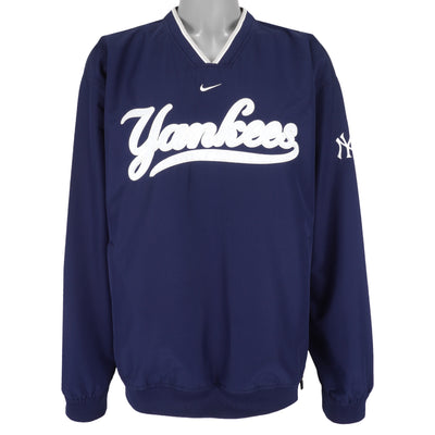 Nike - New York Yankees Pullover Windbreaker 1990s X-Large