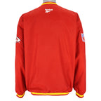 Reebok - Kansas City Chiefs Pullover Windbreaker 1990s Large Vintage Retro Football