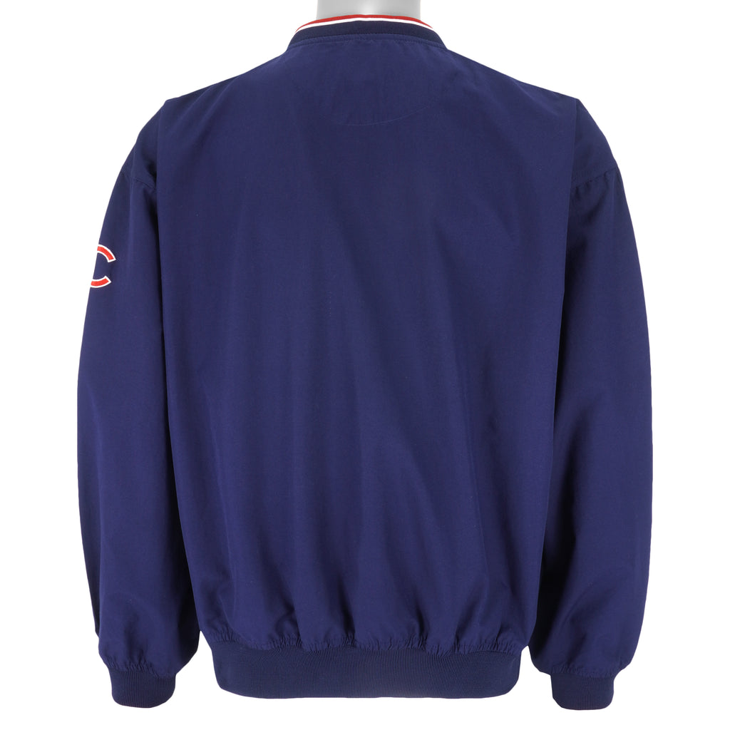 Nike - Chicago Cubs Pullover Windbreaker 1990s Medium Vintage Retro Baseball