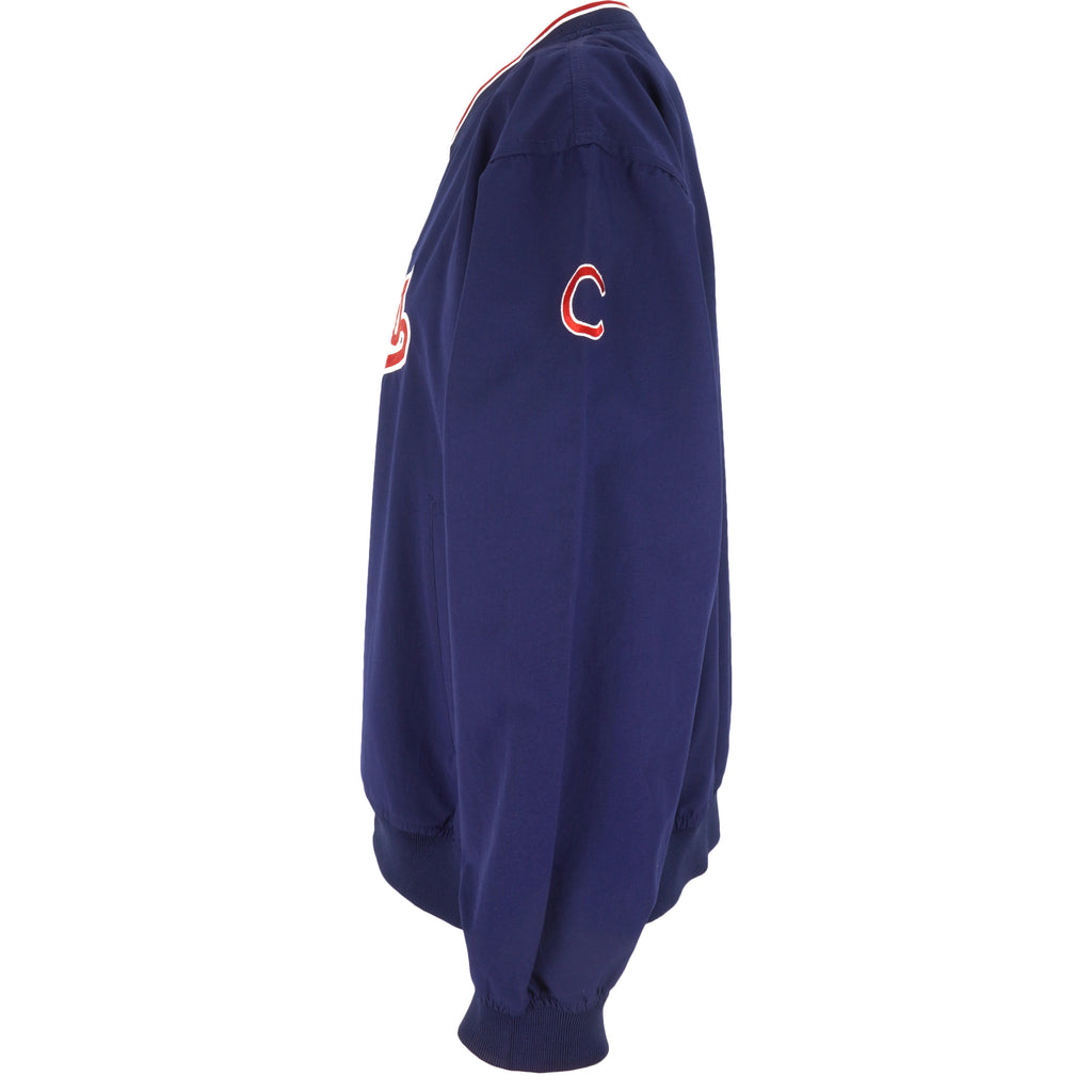 Nike - Chicago Cubs Pullover Windbreaker 1990s Medium Vintage Retro Baseball