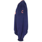 Nike - Chicago Cubs Pullover Windbreaker 1990s Medium Vintage Retro Baseball