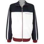 Tommy Hilfiger - Embroidered Zip-Up Jacket X-Large Vintage Retro