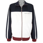 Tommy Hilfiger - Embroidered Zip-Up Jacket X-Large Vintage Retro
