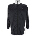 Nike - Black & White Spell-Out Windbreaker 1990s Medium Youth