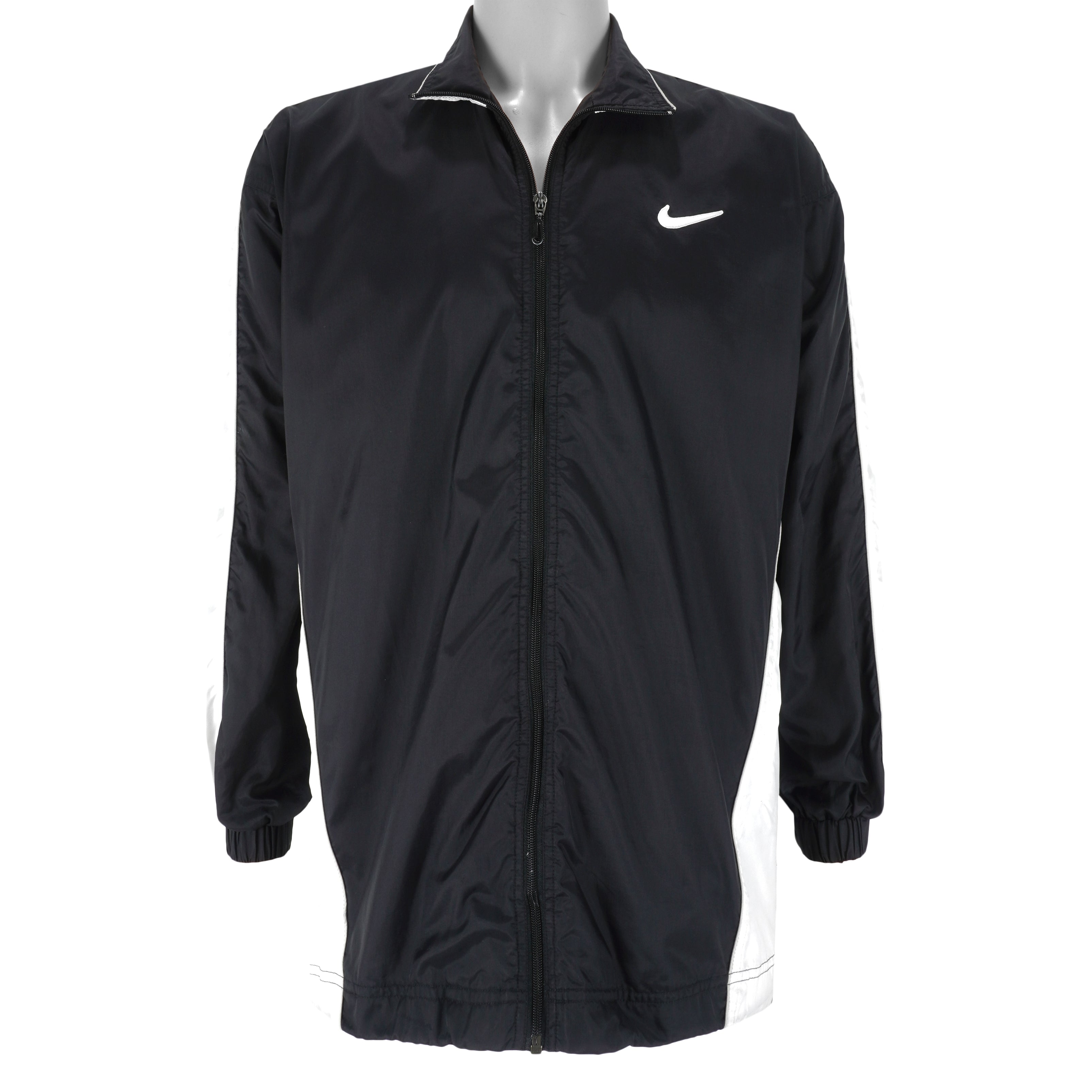 Nike - Zip-Up Windbreaker 1990s Medium Vintage Retro