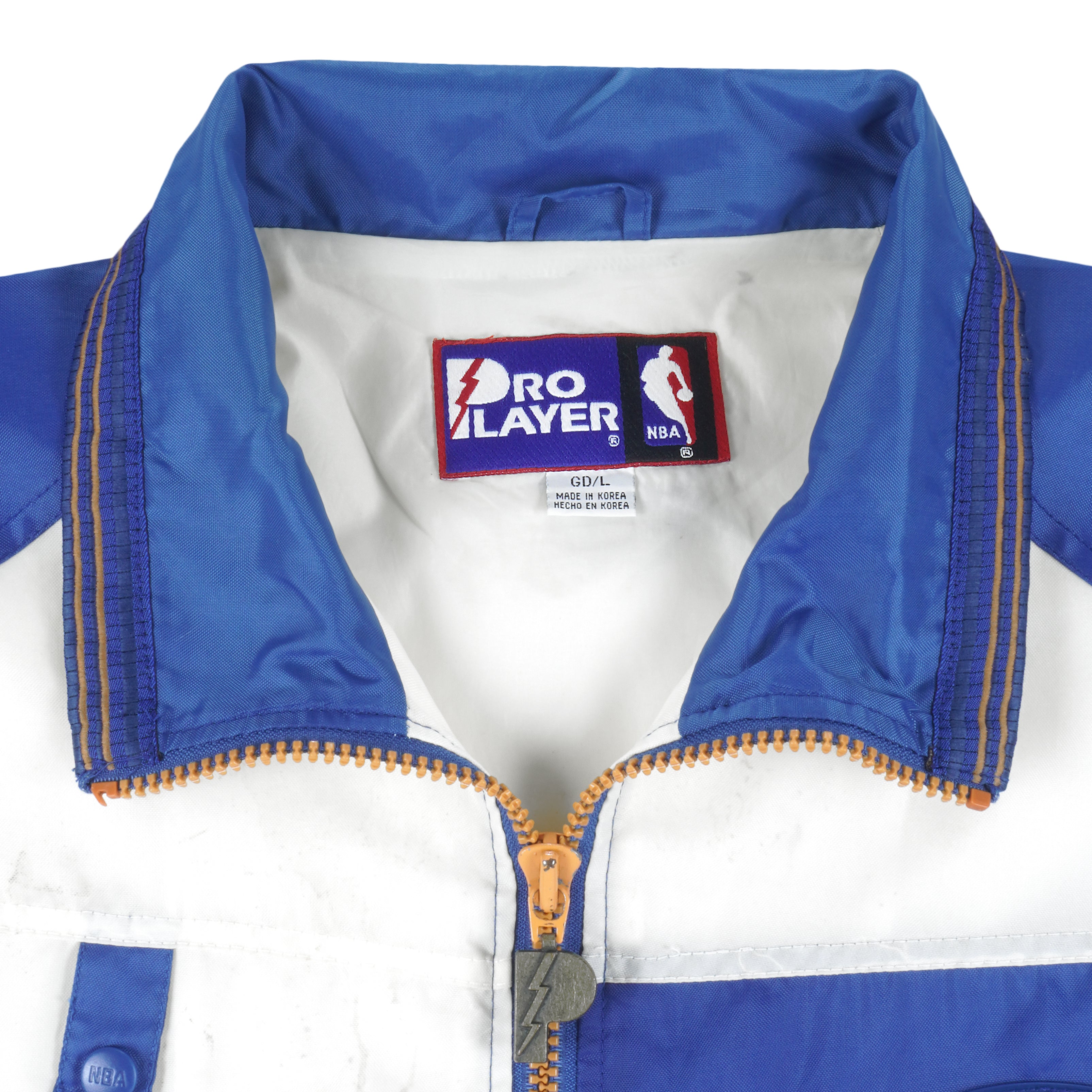 Vintage Golden State Warriors Pro Player Basketball Jacket, Size Medium