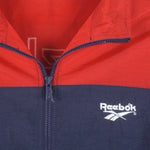 Reebok - Big Logo Zip-Up Windbreaker 1990s Large Vintage Retro