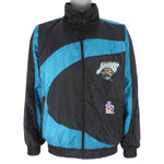 NFL (Pro Player) - Jacksonville Jaguars Zip-Up Windbreaker 1990s Small Vintage Retro Football
