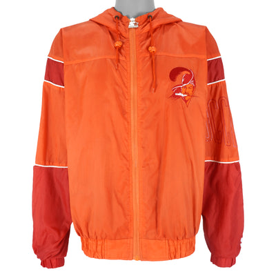 Starter - Tampa Bay Buccaneers Hooded Windbreaker 1990s Large