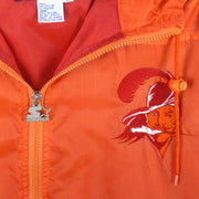 Starter - Tampa Bay Buccaneers Hooded Windbreaker 1990s Large Vintage Retro Football