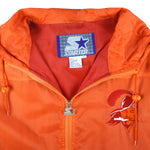 Starter - Tampa Bay Buccaneers Hooded Windbreaker 1990s Large Vintage Retro Football