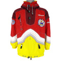 Ellesse - Red EFS France Cocorico Hooded Ski Jacket 1990s Large Vintage Retro