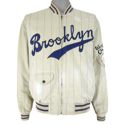 MLB (Mirage) - Brooklyn Dodgers 1955 World Series Reversible Jacket Medium