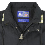 Starter - New Orleans Saints 1/4 Zip Pullover Jacket 1990s Large Vintage Retro Football